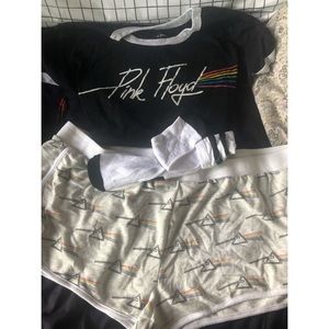 Pink Floyd women’s plus size pajama set